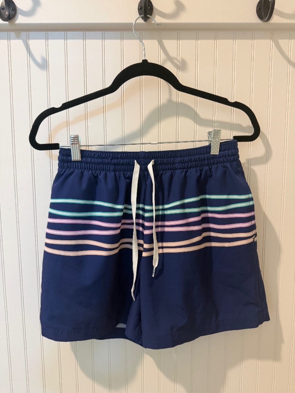 Chubbies Neon Stripe Swim Trunks
